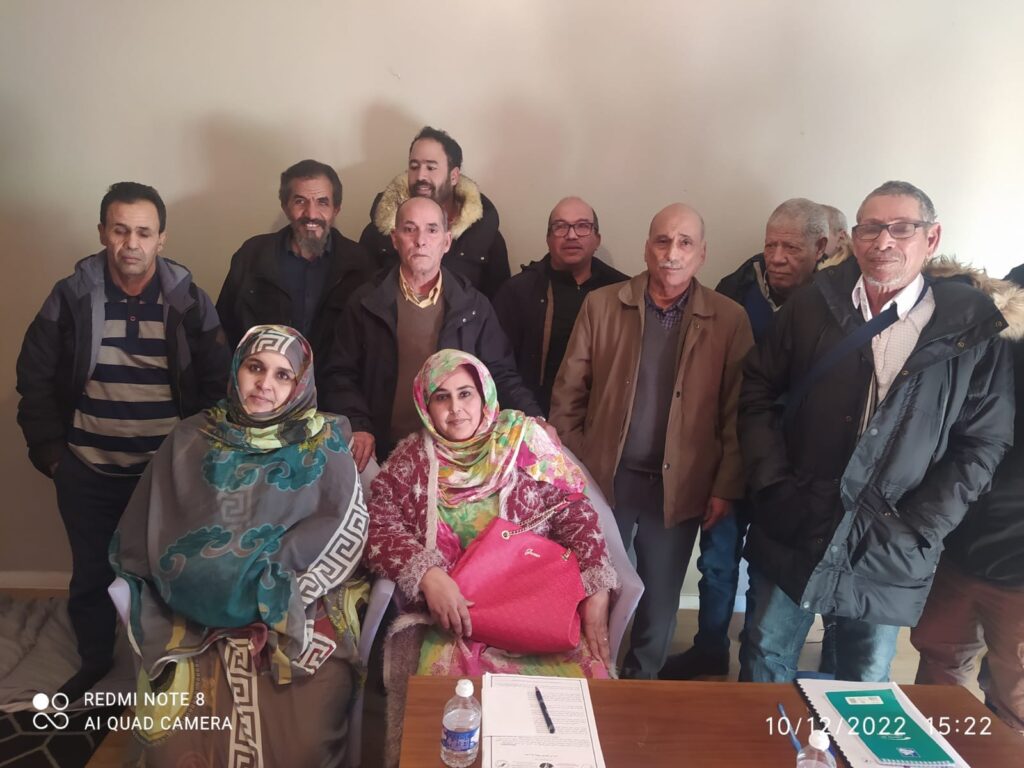 France.. The Sahrawi community in Bordeaux holds its preparatory political symposium for the 16th Conference of the Front - Al-Hiwar Al-Jazaeryia