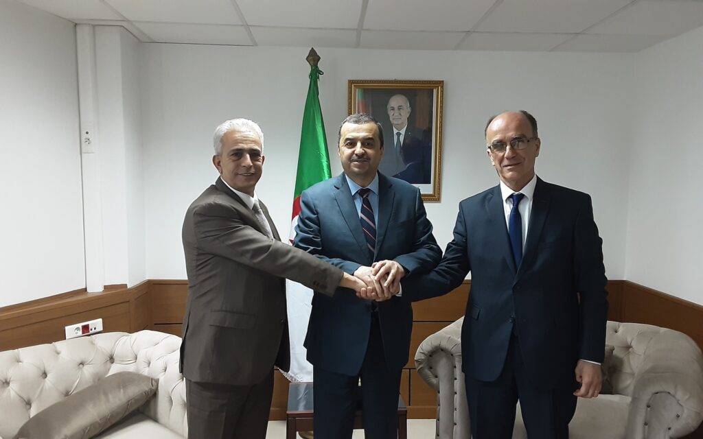 The installation of the National Agency for Mining Activities - El Hewar, Algeria