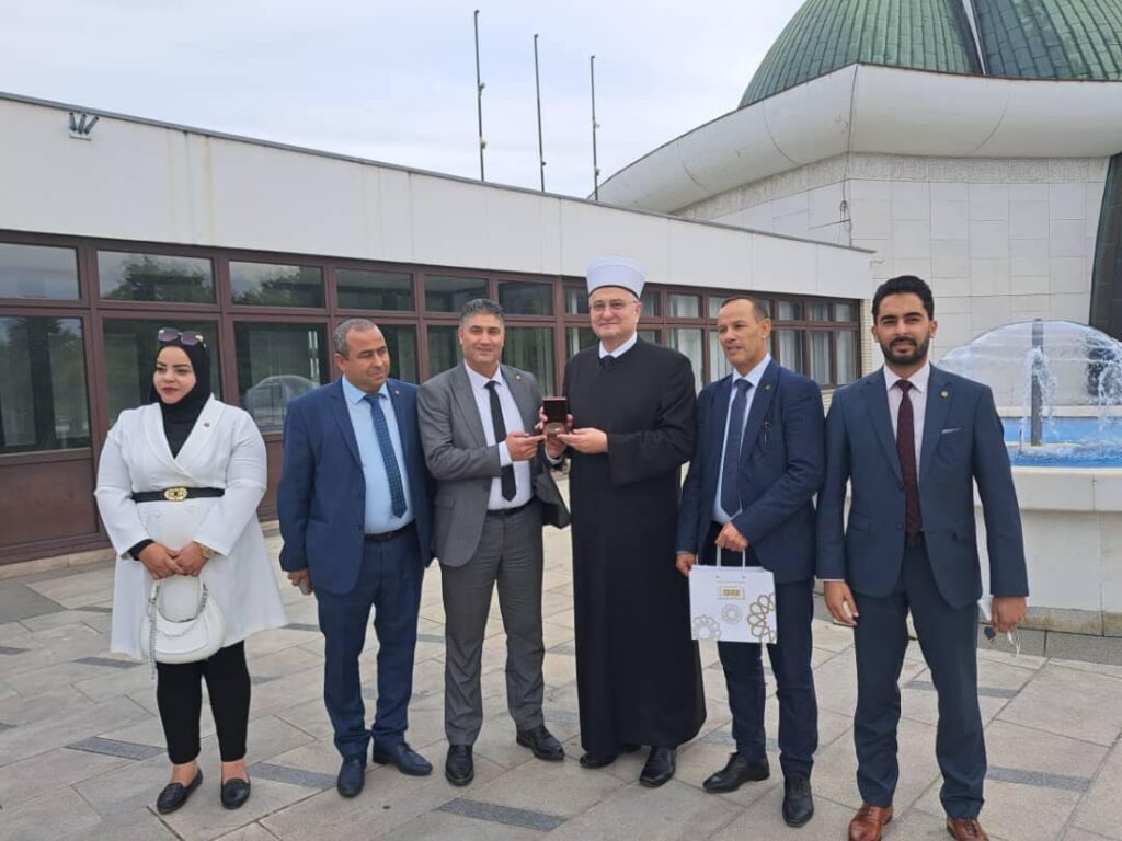 A parliamentary delegation received by the President of the Islamic Sheikhdom, the Grand Mufti of Croatia - Al-Hiwar Algeria