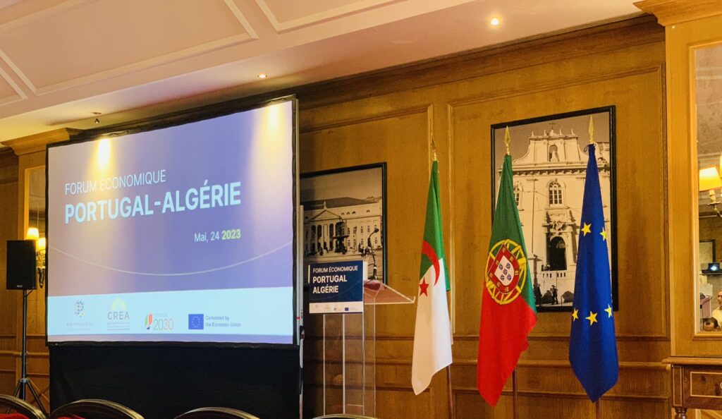 President Tebboune inaugurates the Algerian-Portuguese Businessmen Forum in Lisbon - Al-Hiwar Al-Jazairia