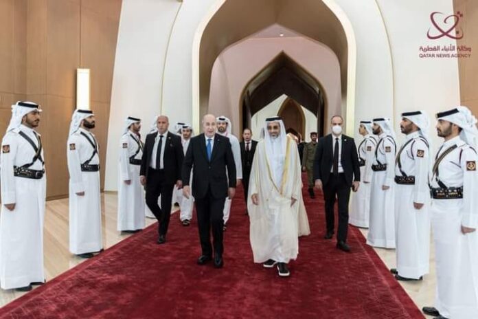 Algeria-Qatar... distinguished fraternal relations and a common will to consolidate cooperation
