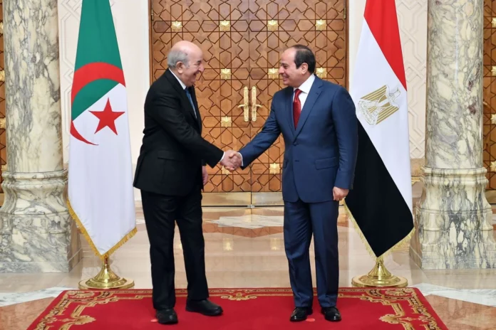 President Tebboune makes a phone call with the Egyptian President - Al-Hiwar Al-Jazairia
