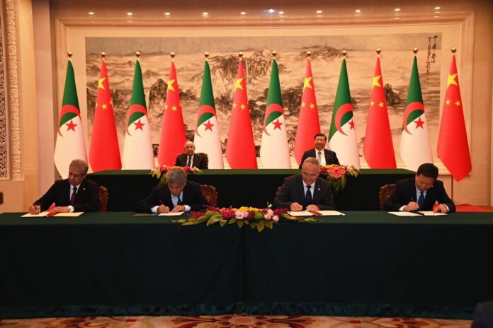 The Chinese giant is in a major partnership with Algeria in strategic projects
