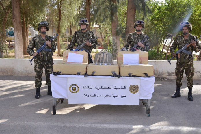 حصيلة نوعية للجيش في التصدي لآفة الاتجار بالمخدرات